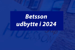 Betsson udbytte 2024