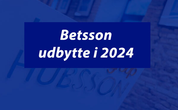 Betsson udbytte 2024: Hvornår og hvor meget i udbytte i 2024?